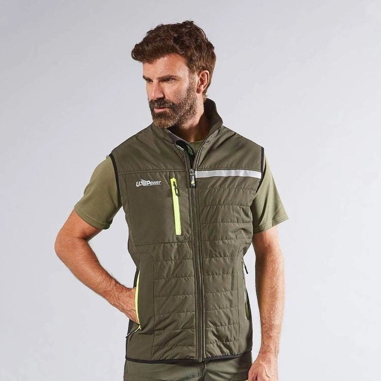 Gilet Upower Wall Taglia Xxl Dark Green