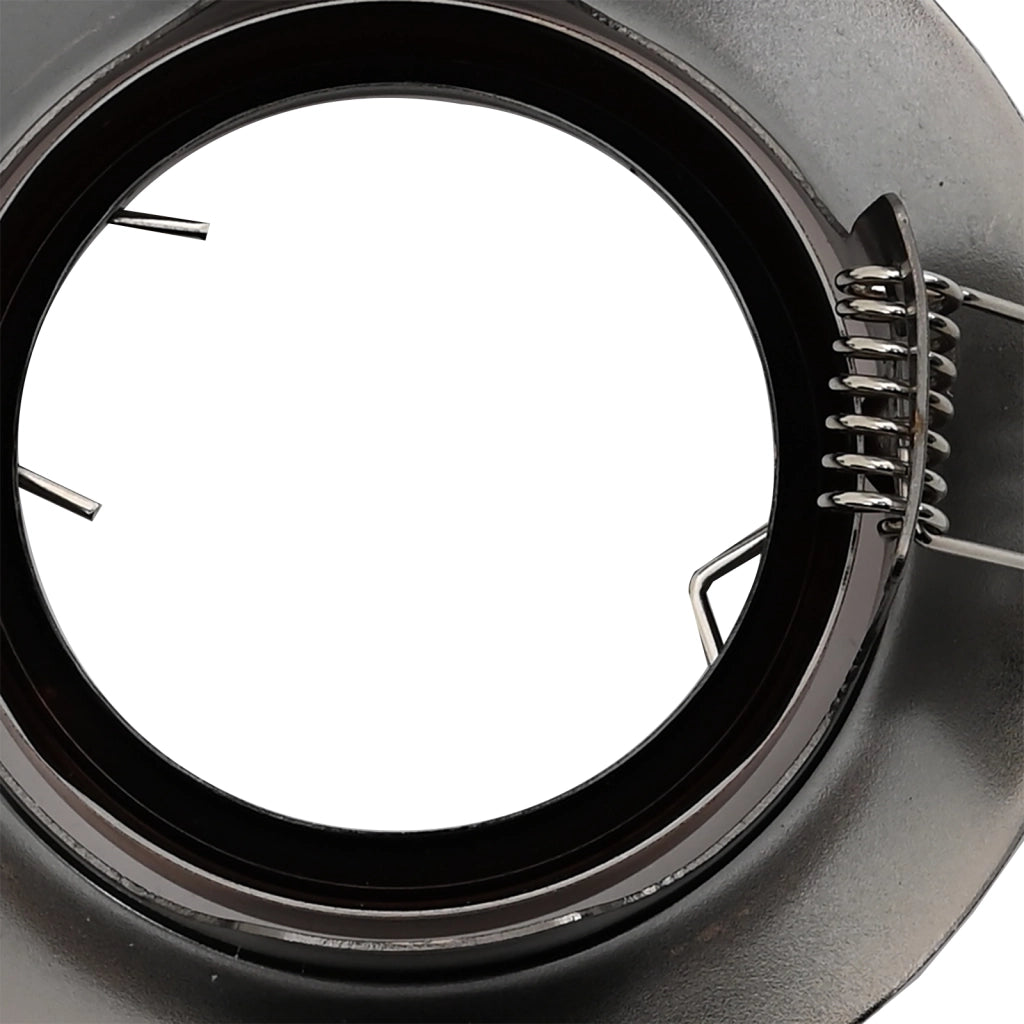 Lampade da Incasso 24 pezzi Rotonde GU10 Rame Ã˜90 mm Acciaio