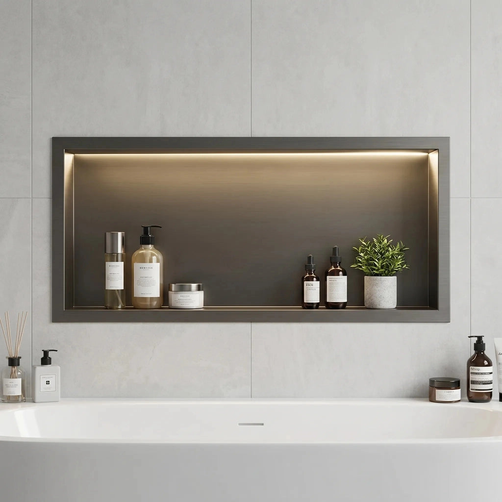 Nicchia Da Bagno A Led 30x60 Titan