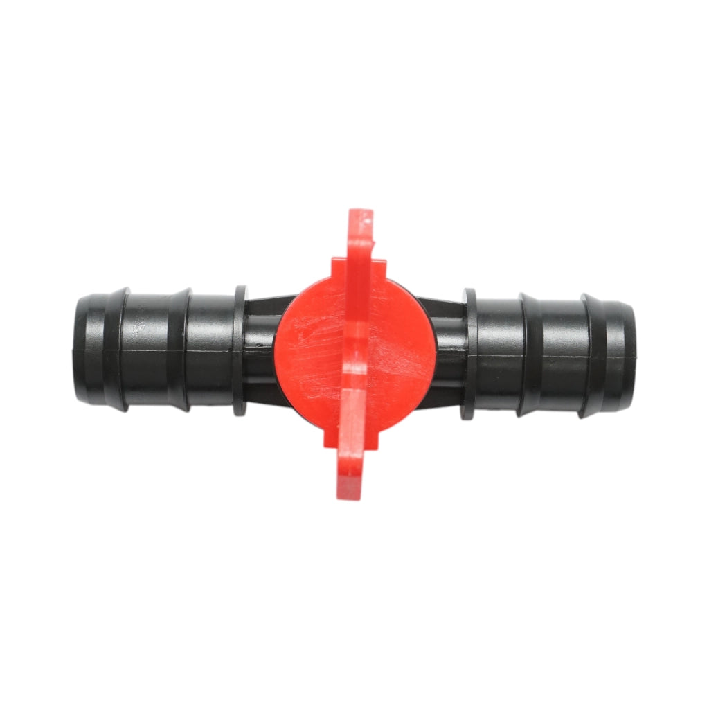 Rubinetto gocciolatore uguale 25x25 mm per sistemi di irrigazione