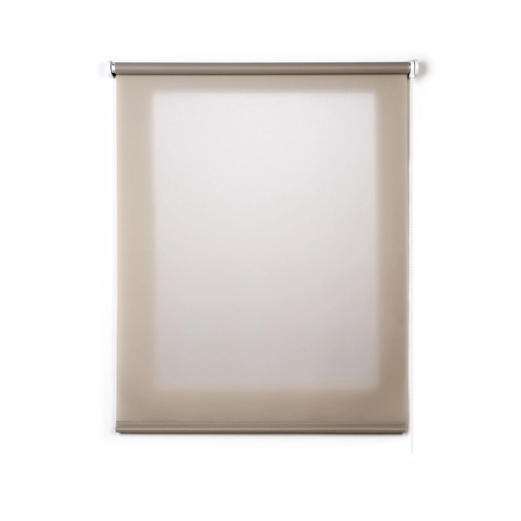Tenda a Rullo Filtrante per finestre e porte Sabbia 100x180 cm