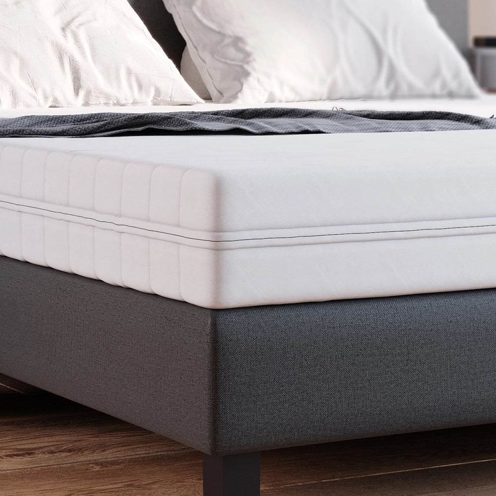 Vitalispa Materasso in schiuma fredda Bianco 160 x 200 cm H3 grado di durezza, 7 zone