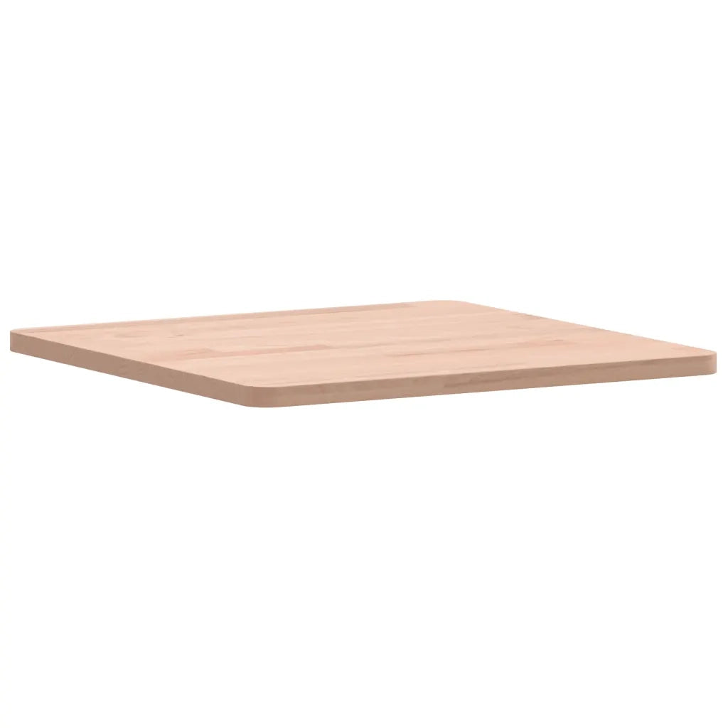 Piano per Tavolo 40x40x1,5 cm Quadrato Legno Massello di Faggio 355948