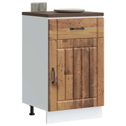 vidaXL Base da Cucina Lucca Legno Antico in Legno Multistrato
