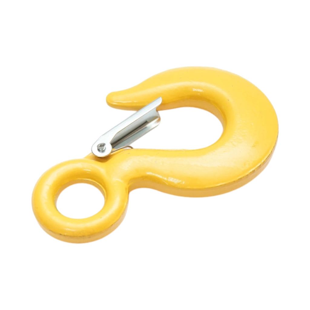 Gancio con anello di sicurezza, carico massimo 1,5 T