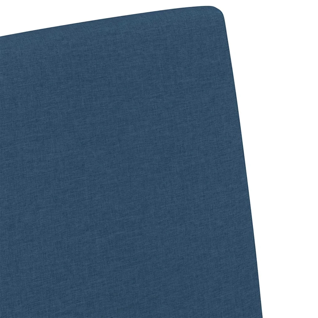 Sedie da pranzo 2 pcs Blu 57 x 67 x 95 cm Tessuto