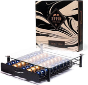 45 Pads Custodia di Raccordo per Capsule compatibile con Nespresso Vertuo Vertuoline e Dolce Gusto - Custodia per Capsule Vertuo più Grande - Peak Coffee