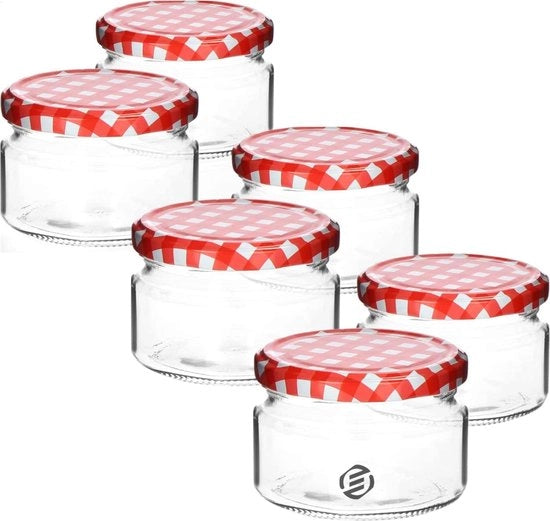 Set di Overnight Oats in Jar di Mason - Bicchieri per Muesli - Set di Jar di Mason per Oat - Kit per Oat Overnight