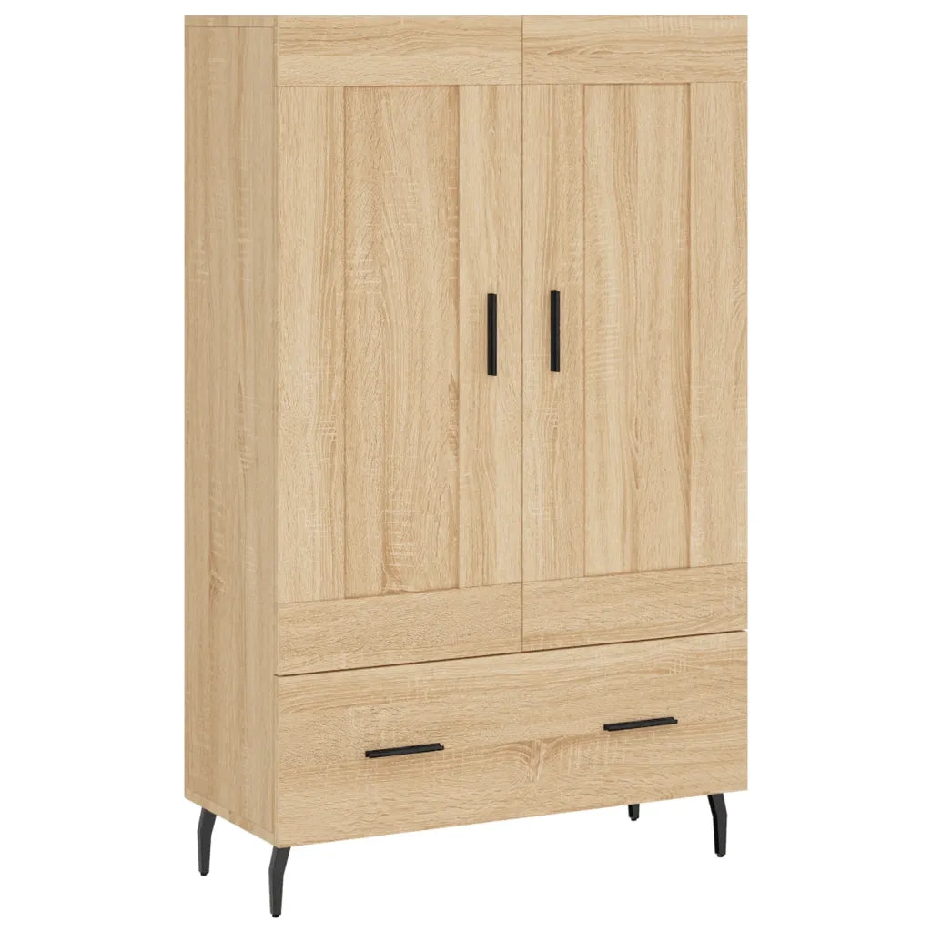 Credenza | Madia | Buffet da pranzo | Armadio da pranzo Rovere Sonoma 69,5x31x115 cm in Legno Multistrato