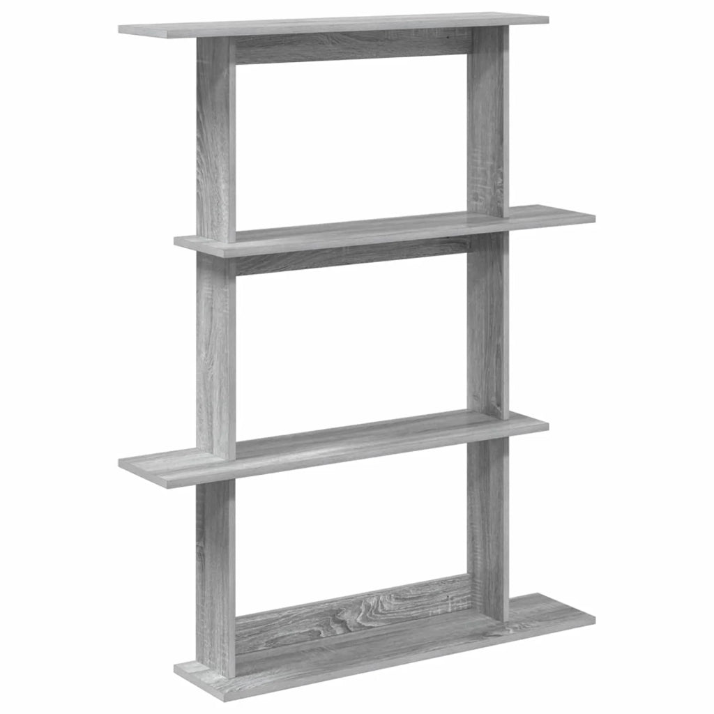 Scaffale da parete A parete Grigio 100 x 20 x 126 cm 8012065