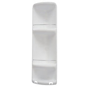 GEDY 7081 ANGOLIERA P/DOCCIA 3 RIPIANI BIANCO