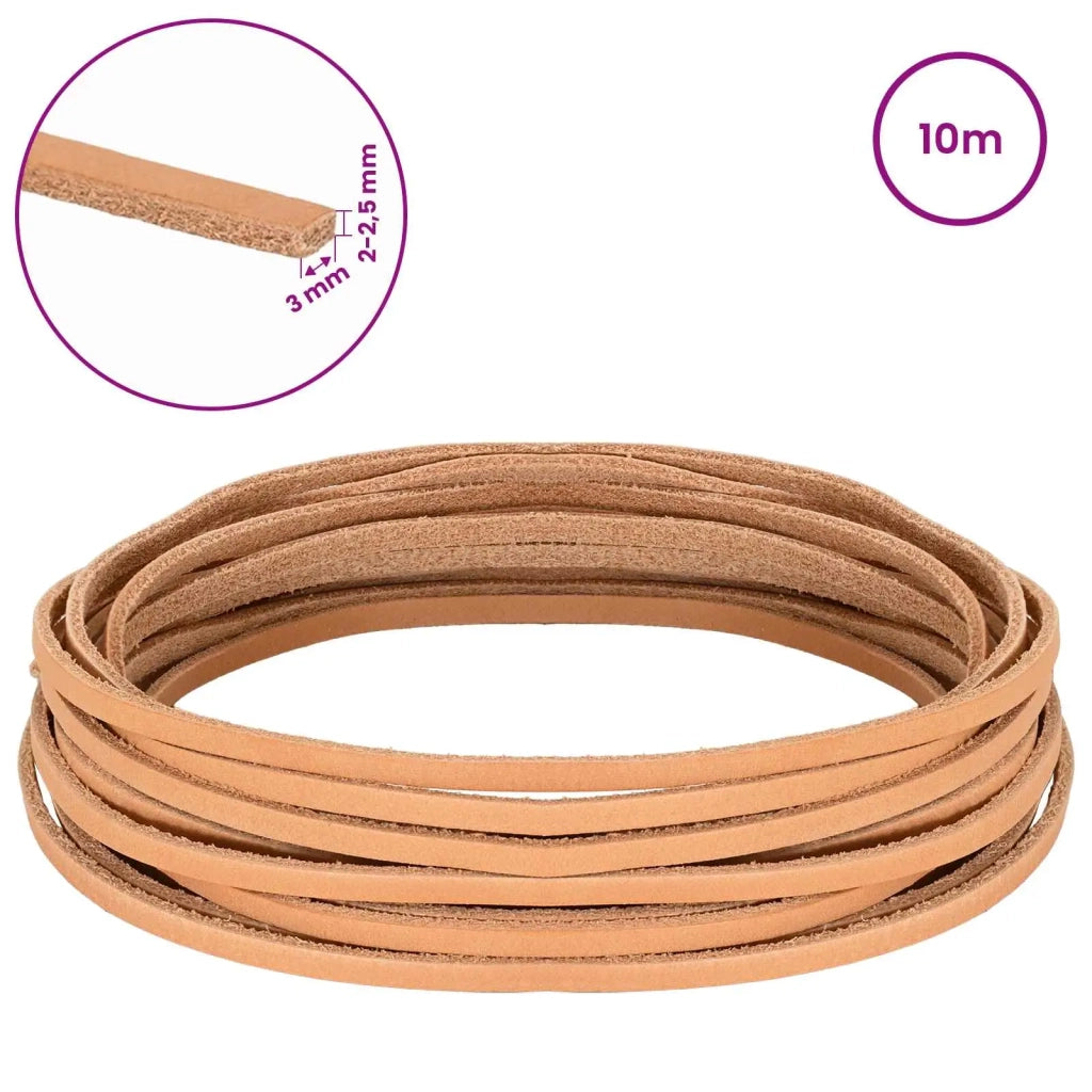 Cinturino in pelle Marrone Chiaro 1000 x 0,3 cm Pelle 42034237