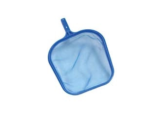 RETINO PIATTO DA SUPERFICIE IN PLASTICA SENZA MANICO PER PISCINE- - cm.29x30 - 4 pezzi AILANTO