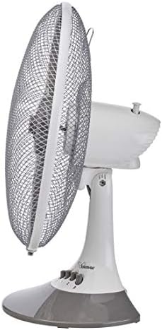 Bimar Ventilatore Tavolo Silenzioso VT333 30cm 5 Pale 3 Velocità Oscillazione Inclinazione Motore 45W
