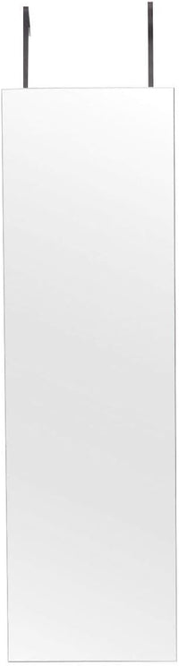 Armadietto per Gioielli con Specchio Portagioie, Specchiera da Parete con Luci LED, Bloccabile a Chiave, 33,5 x 10 x 120 cm (Bianco)