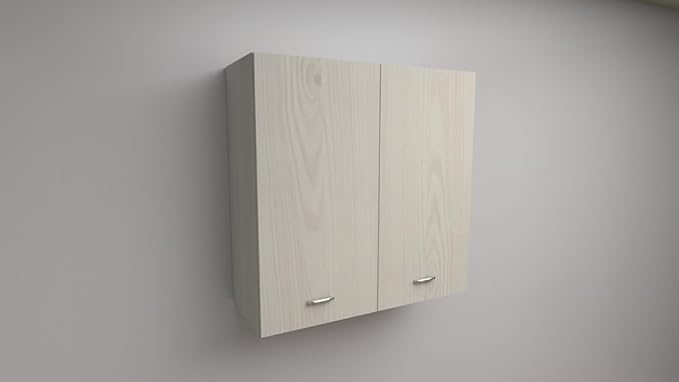 Pensile A Muro. Misure Larghezza Altezza E Profondità 80X60X32 Larice Bianco