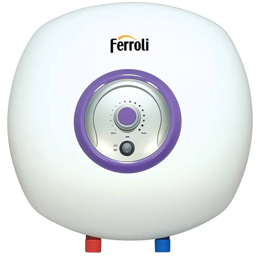 Ferroli bravo scaldacqua elettrico sopralavello dal design compatto *** capacità 10 litri, confezione 1