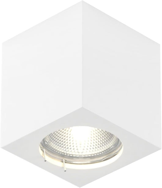 ZMH Lampada da soffitto plafoniera LED bianca GU10 faretto da incasso per soggiorno interno