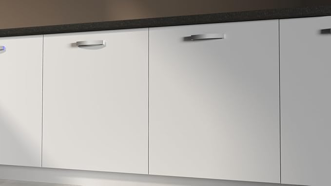 Anta per mobili in Legno nobilitato Compresa di Maniglia e Cerniere 72X60 BIANCO