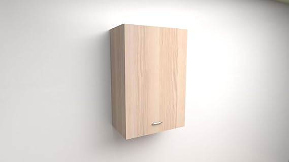 Pensile con 1 Anta SPEDIZIONE A Kit Le Misure Si intendono Altezza X Larghezza X profondità 72X40X33 Colore ROVERE