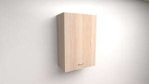 Pensile con 1 Anta SPEDIZIONE A Kit Le Misure Si intendono Altezza X Larghezza X profondità 48X40X33 Colore ROVERE