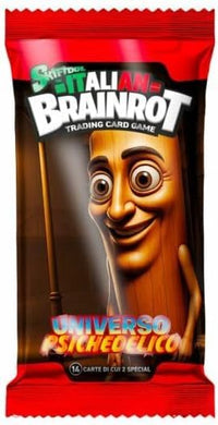 Brainrot Carte Skifidol Brainrot Box- box 24 bustine con 14 carte ciascuna, 2 carte special in ogni pacchetto, le origin