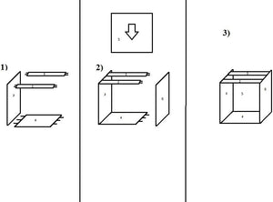 Mobile Base Da 30. Compreso Di Anta H 72 Cm L 30 Cm P 55.5 Cm Compresa Di Piedini 10 Cm colore Wenge