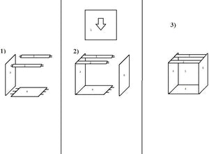 Mobile Base 60 Compreso Di Anta, H 72 Cm L 60 Cm P 55,5 Cm, Spedizione In Kit Rovere