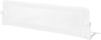 Sponda Letto per Bambini 105/120/150 cm, Barriera di Sicurezza per Neonati, Barriera Letto Pieghevole e Portatile, con Cinghia di Sicurezza (Bianco, 152 x 34 x 42 cm)