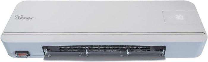 Bimar HP131 Termoventilatore a Parete Wi-Fi, Eroga Potenza in Base alla Temperatura Ambiente. Termoventilatore con Telecomando, App