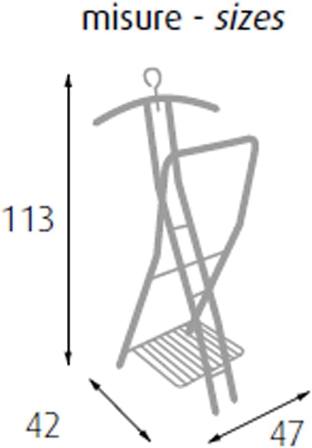 A1407290/A - Appendiabito verniciato nero
