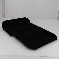 Materasso Gonfiabile per Auto, Letto ad Aria con Pompa Elettrica e Sacca per il Trasporto, Materassino per Campeggio, Picnic e Viaggio su Strada, Portata 150 kg, 190 x 130 cm (Nero)