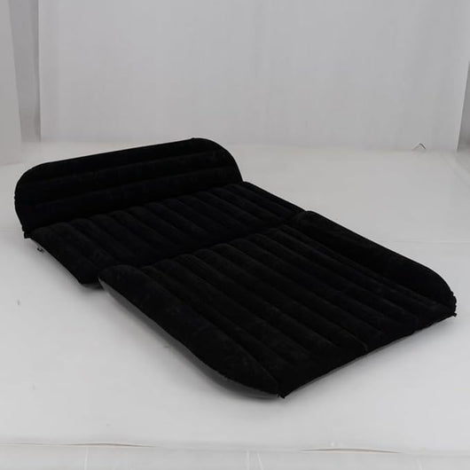 Materasso Gonfiabile per Auto, Letto ad Aria con Pompa Elettrica e Sacca per il Trasporto, Materassino per Campeggio, Picnic e Viaggio su Strada, Portata 150 kg, 190 x 130 cm (Nero)