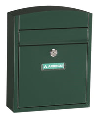 Cassetta Postale In Acciaio Compact Verde 24X28,5X0,95 Cm - Arregui