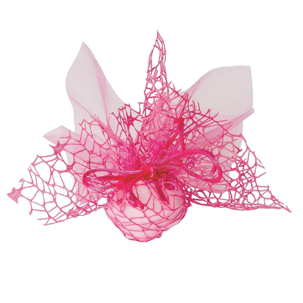 Trade Shop - 20 Sacchetti Velo Veletti Organza Rete Tulle Per Confetti Matrimonio Bomboniere -