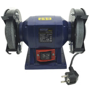 Trade Shop - Smerigliatrice Mola Da Banco 150w Con 2 Dischi In Pietra Da 125mm Per Officina -