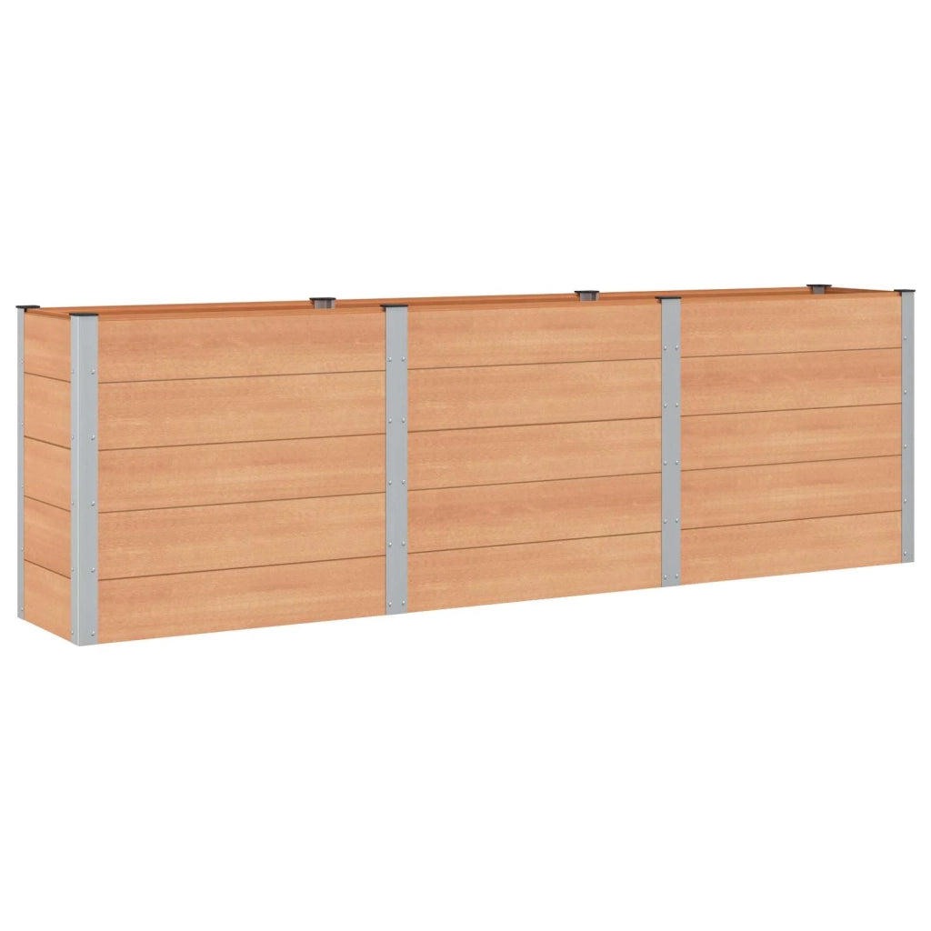 Letto rialzato da giardino Marrone 300 x 50 x 91 cm 42039013