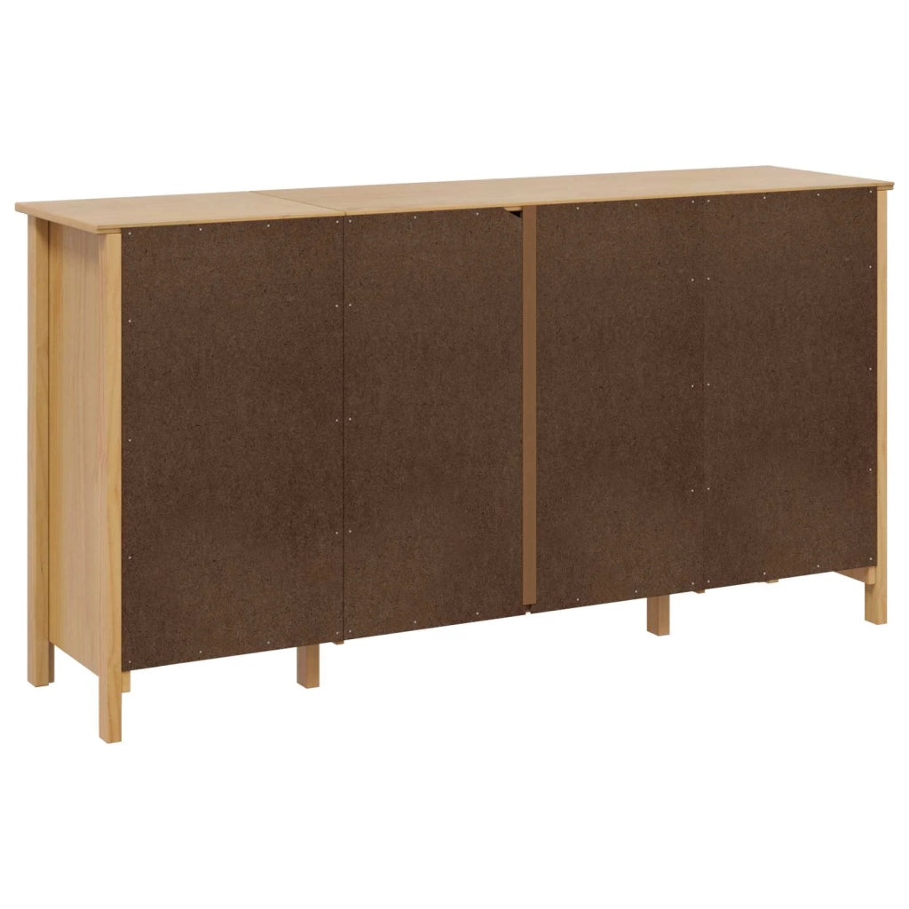 Credenza | Madia | Buffet da pranzo | Armadio da pranzo con cassetto HILL Marrone miele 154 x 40 x 80 cm
