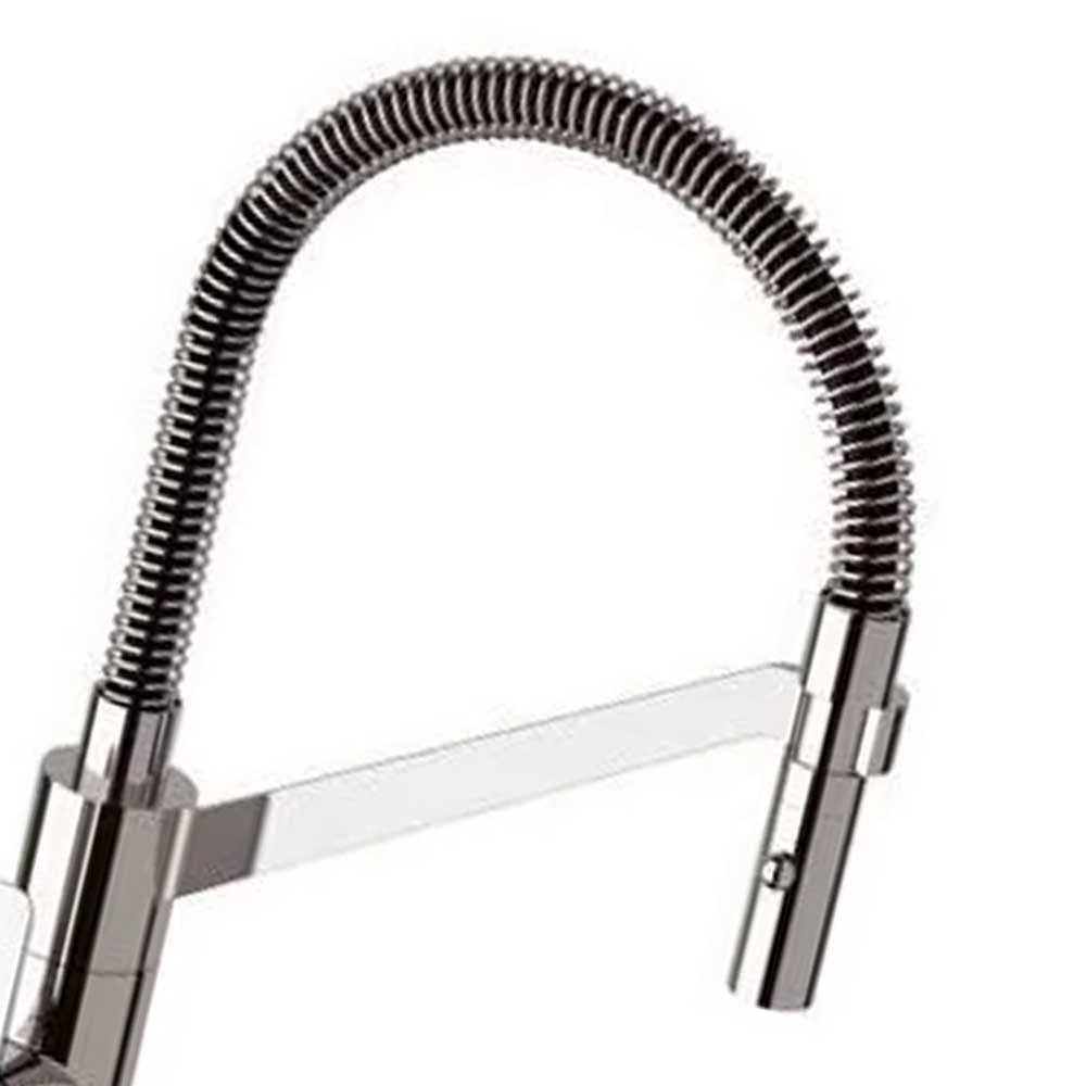 Rubinetto per lavello cucina di design con doccetta girevole - serie dream