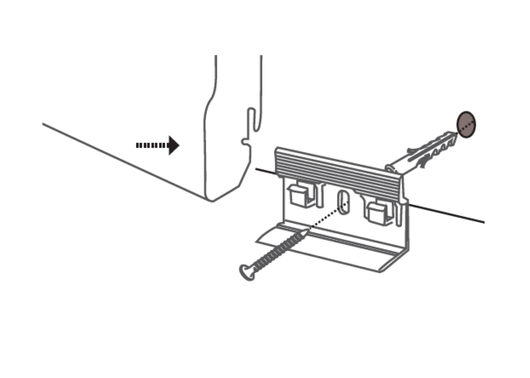 Clip Plastica Per Battiscopa In Mdf Kimono - Kimono