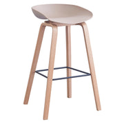 Set di 6 Sgabelli Lelia Tortora 40x52x75