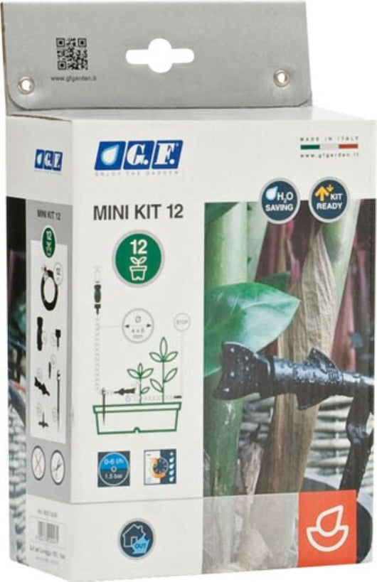 Kit Goccia X Irrigare Fino A 12 Vasi Da Balcone - G.F.