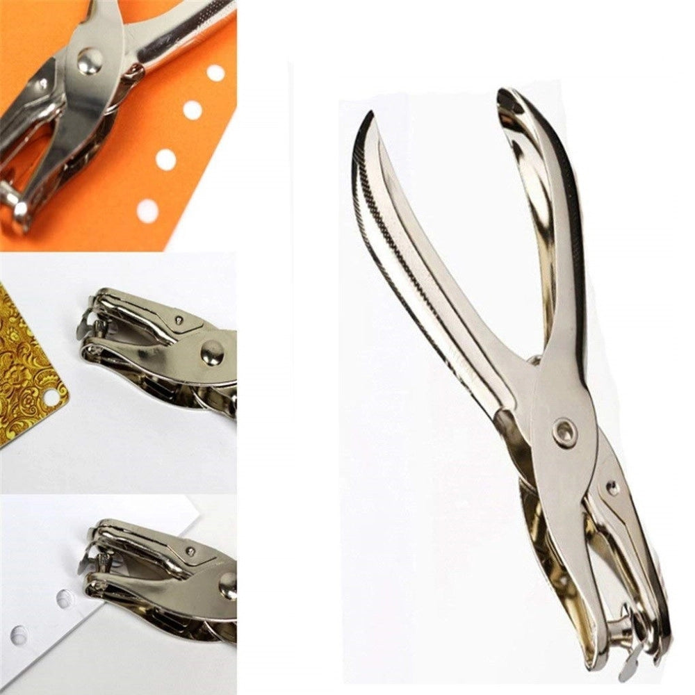Trade Shop - Bucatrice Pinza Foratrice Carta Perforatrice Foglio Capacita' Fino A 6 Fogli -