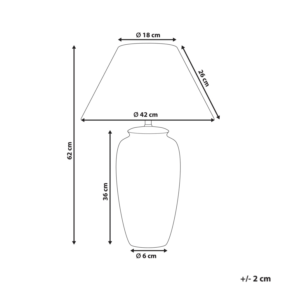 Lampada da tavolo con base in porcellana blu e bianca, paralume cilindrico in lino con design floreale, illuminazione per camera da letto e soggiorno