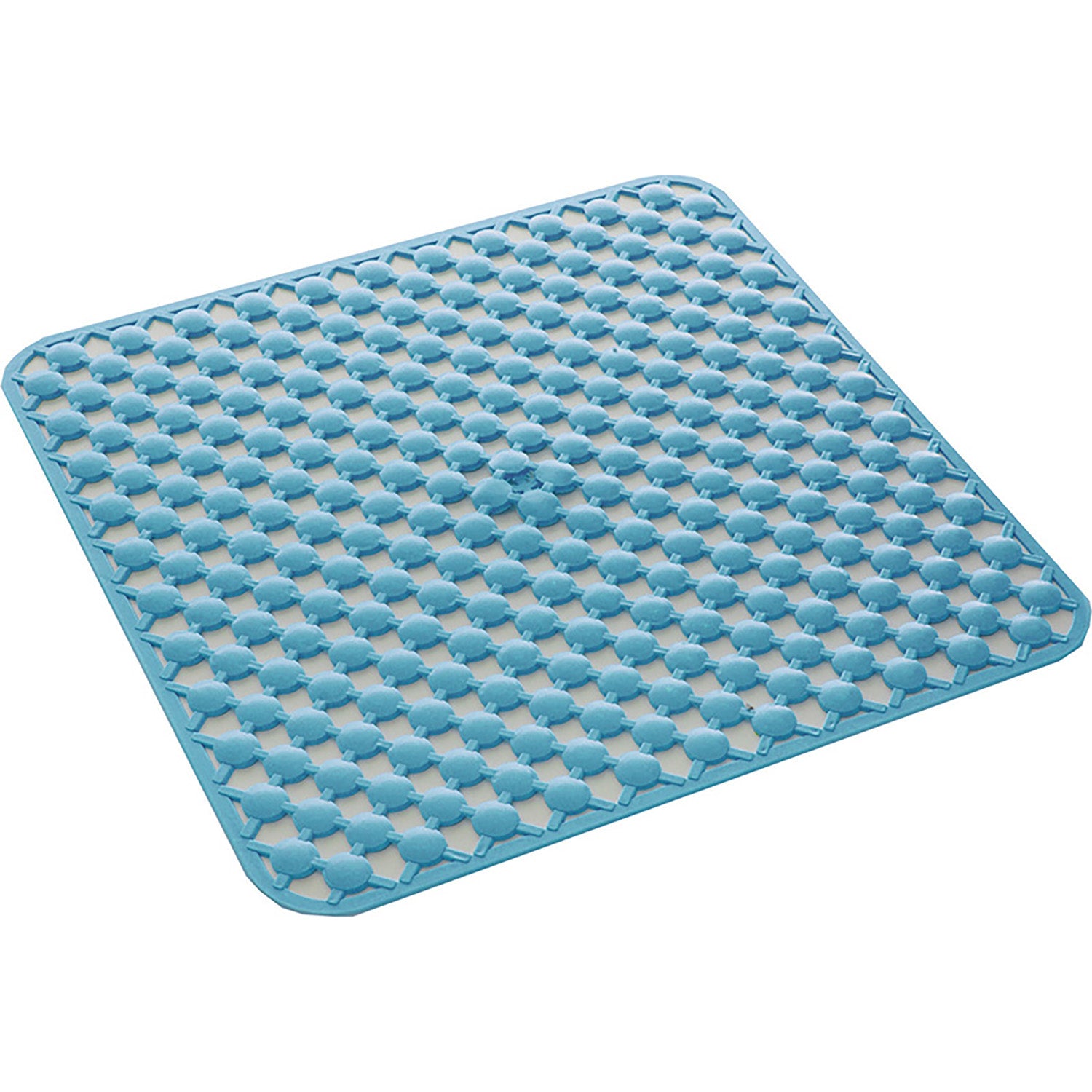 Tappeto Antiscivolo Doccia 53X53 G-Geo Azzurro - Gedy