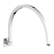 Braccio doccia orientabile quadrato 40 cm