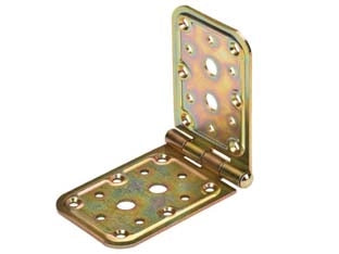 CERNIERA DI GIUNZIONE ART.741- - mm.300 (148x148x65) - spessore mm.2,2 - 5 pezzi ALDEGHI
