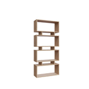 Libreria in legno "Langdon" - 72 x 25 x 161 cm - Beige