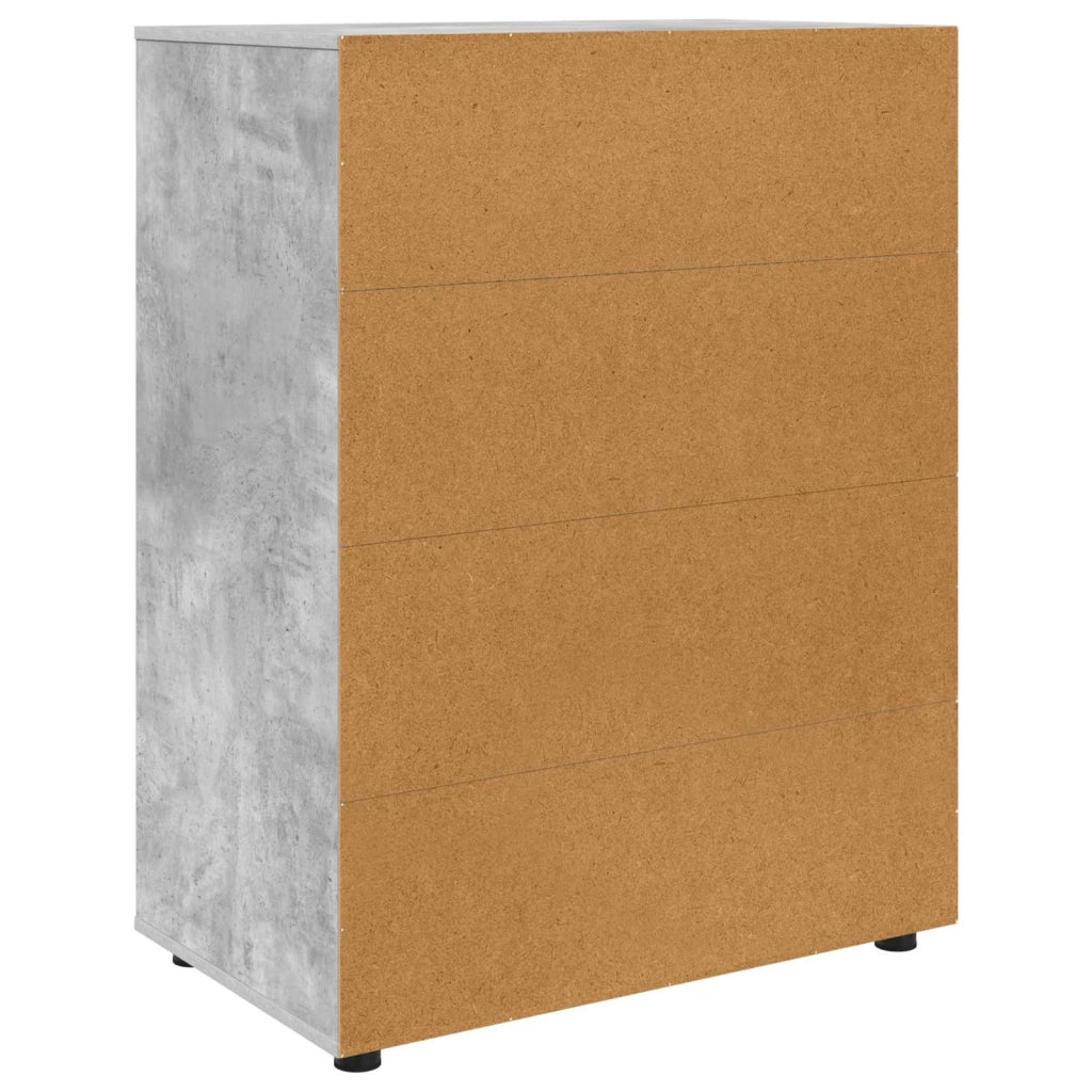 Armadi di Stoccaggio Grigio cemento 80 x 48 x 105 cm 3406228