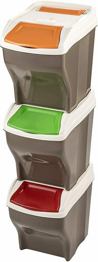 Pattumiera Poker Plus Set3X27Lt. Ass. - Bama